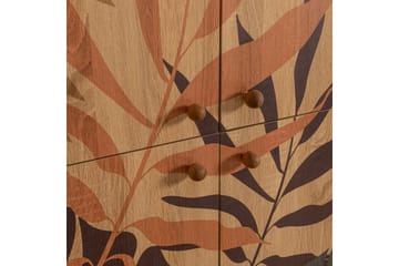 Highboard Palm 95x111 cm Brun/Svart - Hanah Home - Förvaring - Skåp - Förvaringsskåp