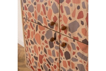 Highboard Pebble 95x111 cm Brun - Hanah Home - Förvaring - Skåp - Förvaringsskåp