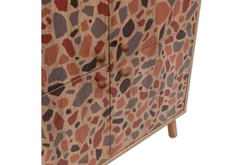 Highboard Pebble 95x111 cm Brun - Hanah Home - Förvaring - Skåp - Förvaringsskåp