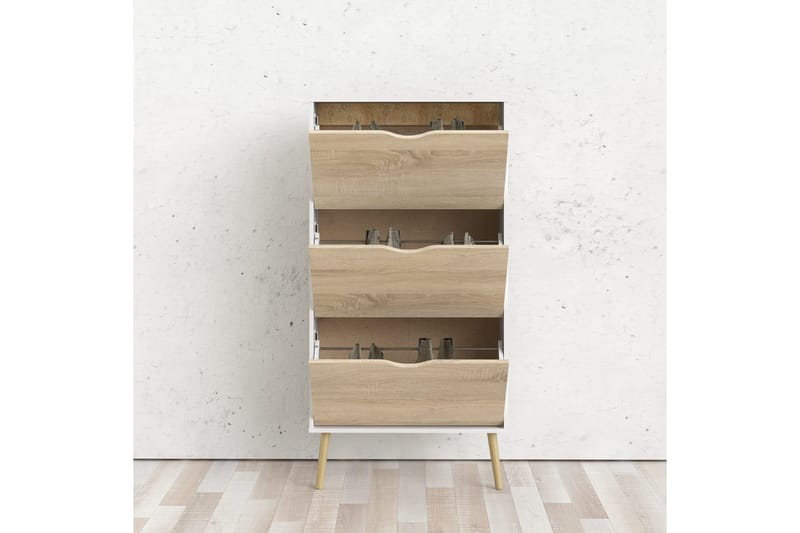 Hostafranc Skoskåp 70 cm - Vit - Förvaring - Skåp - Förvaringsskåp