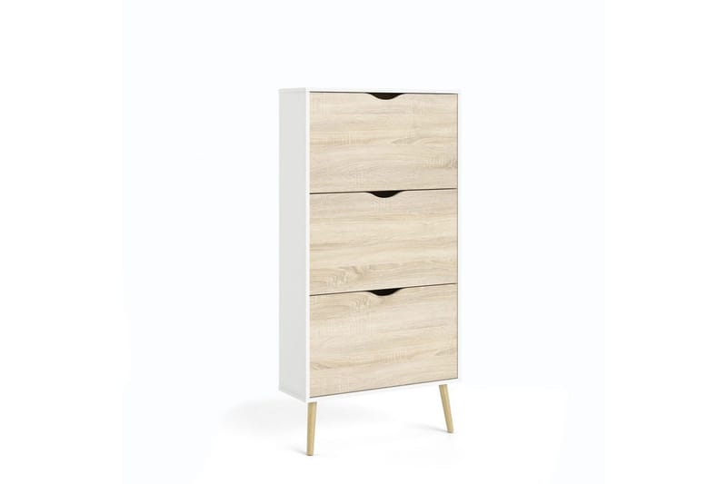 Hostafranc Skoskåp 70 cm - Vit - Förvaring - Skåp - Förvaringsskåp