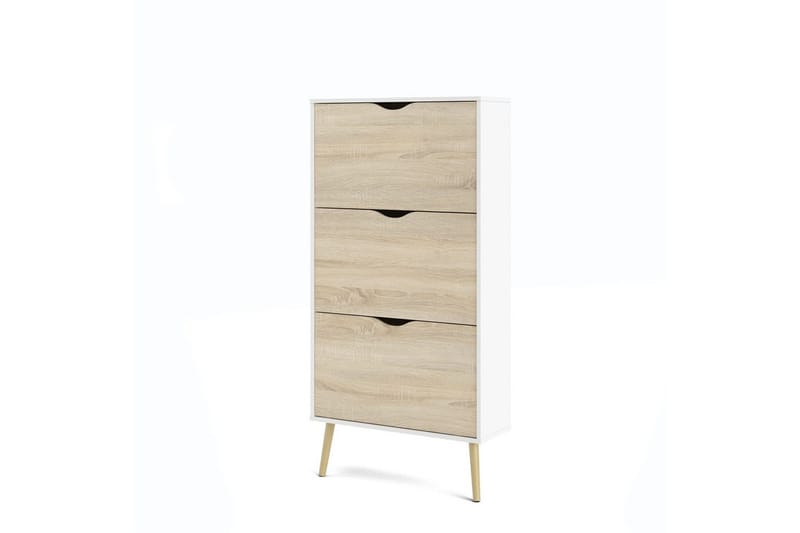 Hostafranc Skoskåp 70 cm, Vit