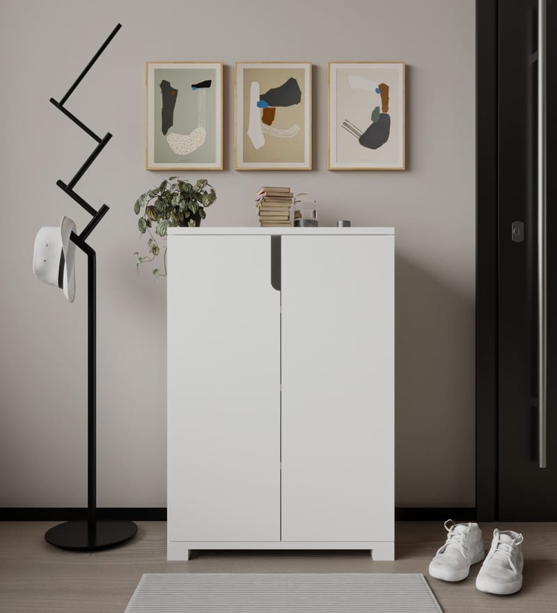 Hungirr Skoskåp 60 cm - Vit - Förvaring - Skåp - Förvaringsskåp