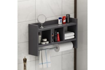 Hyllor Homitis Harlee Hylla 63,6x14,6 cm Antracit - Antracit - Förvaring - Skåp - Förvaringsskåp