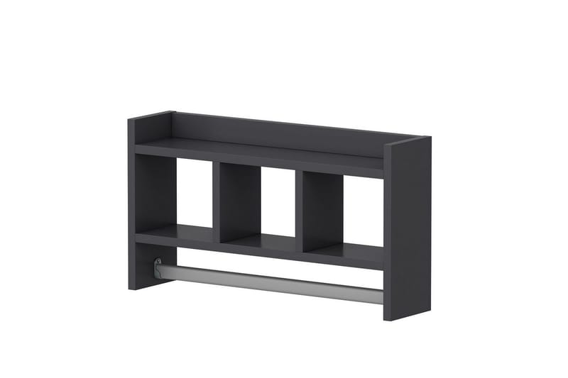 Hyllor Homitis Harlee Hylla 63,6x14,6 cm Antracit - Antracit - Förvaring - Skåp - Förvaringsskåp