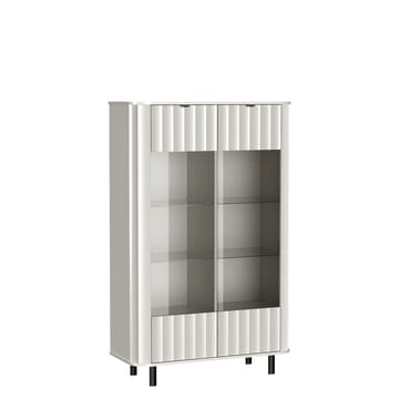 Joriel Vitrinskåp 99x155 cm LED-belysning - Vit - Förvaring - Skåp - Vitrinskåp