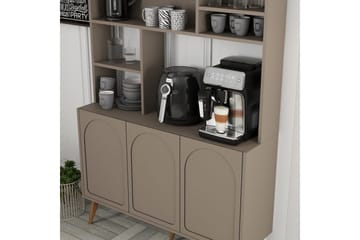Kaffebarskåp Hazim Tre Atlas / Valnöt - Atlas / Valnöt - Förvaring - Skåp - Barskåp