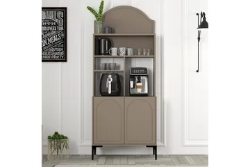 Kaffebarskåp Hazim Två Atlas / Svart - Atlas / Svart - Förvaring - Skåp - Barskåp