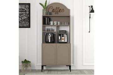 Kaffebarskåp Hazim Två Atlas / Svart - Atlas / Svart - Förvaring - Skåp - Barskåp