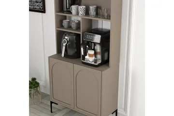 Kaffebarskåp Hazim Två Atlas / Svart - Atlas / Svart - Förvaring - Skåp - Barskåp