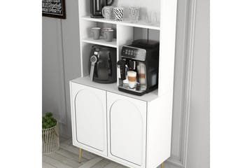 Kaffebarskåp Hazim Två Vit / Rany - Vit / Rany - Förvaring - Skåp - Barskåp