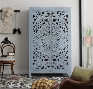 Kalita Högskåp 100x165 cm - Grey - Förvaring - Skåp - Förvaringsskåp