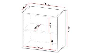 Kangana Highboard - Brun/Beige - Förvaring - Skåp - Förvaringsskåp