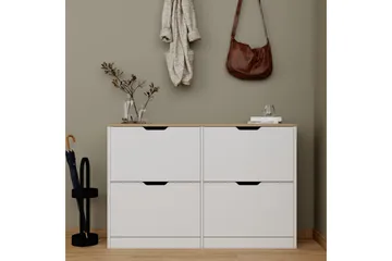 Kiichi Skoskåp 120,5 cm - Valnöt - Förvaring - Skåp - Förvaringsskåp