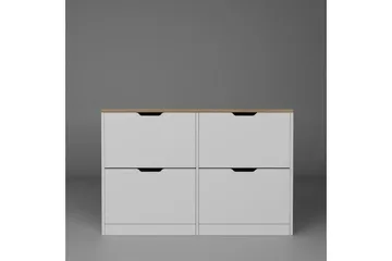 Kiichi Skoskåp 120,5 cm - Valnöt - Förvaring - Skåp - Förvaringsskåp