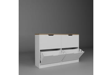 Kiichi Skoskåp 120,5 cm - Valnöt - Förvaring - Skåp - Förvaringsskåp