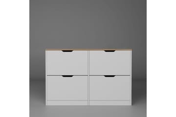 Kiichi Skoskåp 120,5 cm - Valnöt - Förvaring - Skåp - Förvaringsskåp