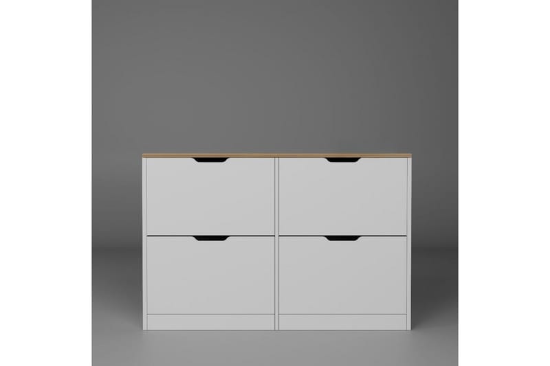 Kiichi Skoskåp 120,5 cm - Valnöt - Förvaring - Skåp - Förvaringsskåp