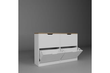 Kiichi Skoskåp 120,5 cm - Valnöt - Förvaring - Skåp - Förvaringsskåp