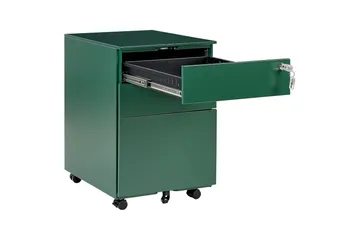 Kontorsskåp Cami Grön - Grön - Förvaring - Skåp - Förvaringsskåp