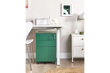Kontorsskåp Cami Grön - Grön - Förvaring - Skåp - Förvaringsskåp