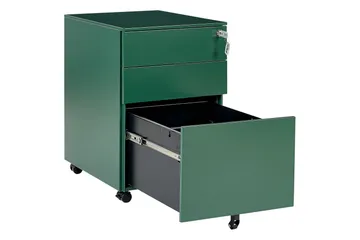 Kontorsskåp Cami Grön - Grön - Förvaring - Skåp - Förvaringsskåp