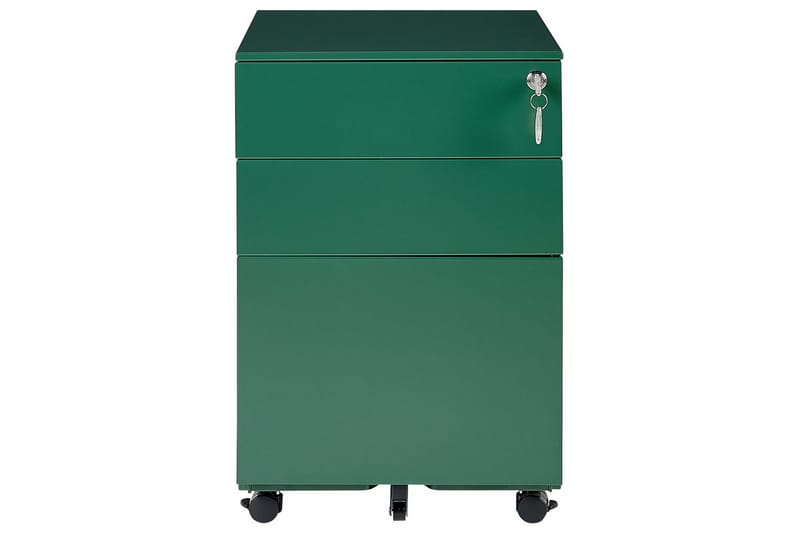 Kontorsskåp Cami Grön - Grön - Förvaring - Skåp - Förvaringsskåp