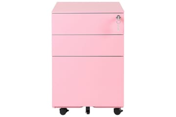 Kontorsskåp Cami Rosa - Rosa - Förvaring - Skåp - Förvaringsskåp