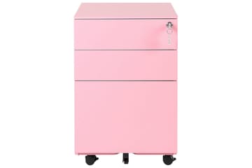Kontorsskåp Cami Rosa - Rosa - Förvaring - Skåp - Förvaringsskåp