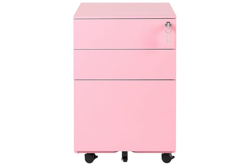 Kontorsskåp Cami Rosa - Rosa - Förvaring - Skåp - Förvaringsskåp