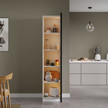 Kuro Kaffebord 40x190x42 cm - Vit - Förvaring - Skåp - Vitrinskåp