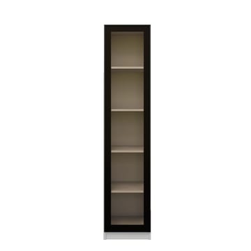 Kuro Kaffebord 40x190x42 cm - Vit - Förvaring - Skåp - Vitrinskåp