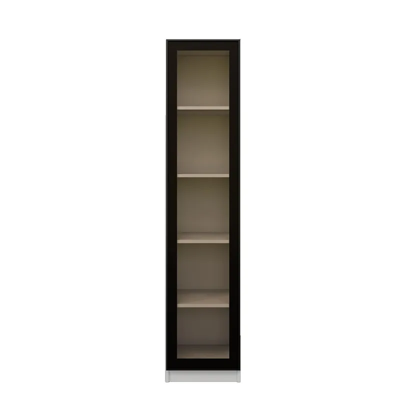 Kuro Kaffebord 40x190x42 cm - Vit - Förvaring - Skåp - Vitrinskåp