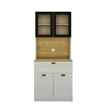 Kuro Kaffebord 80x190x44 cm - Vit - Förvaring - Skåp - Förvaringsskåp