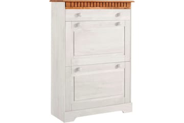 Lisa Skoskåp 75x105 cm - Vit - Förvaring - Skåp - Förvaringsskåp