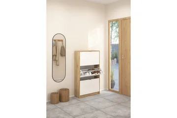 Loranor Skoskåp 70,3 cm - Natur - Förvaring - Skåp - Förvaringsskåp