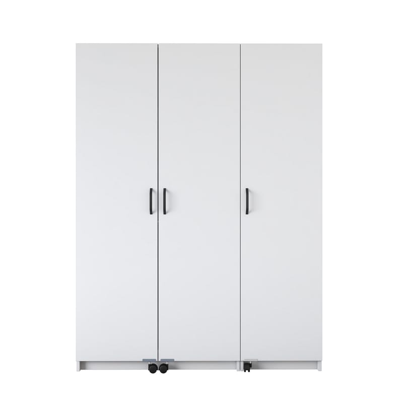 Mardal Förvaringsskåp 135x180x42 cm - Vit - Förvaring - Skåp - Förvaringsskåp