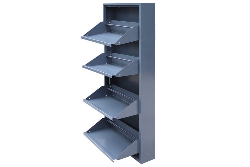 Mayazizi Skoskåp 50 cm - Ljusgrå - Förvaring - Skåp - Förvaringsskåp