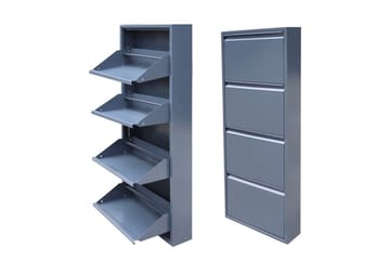 Mayazizi Skoskåp 50 cm - Ljusgrå - Förvaring - Skåp - Förvaringsskåp