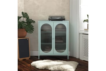 Medicinskåp Loft24 Skåp Luna 80x40x102 cm, Himmelsblå Light Blue,Blå - Förvaring - Skåp - Förvaringsskåp - Säkerhetsskåp - Medicinskåp