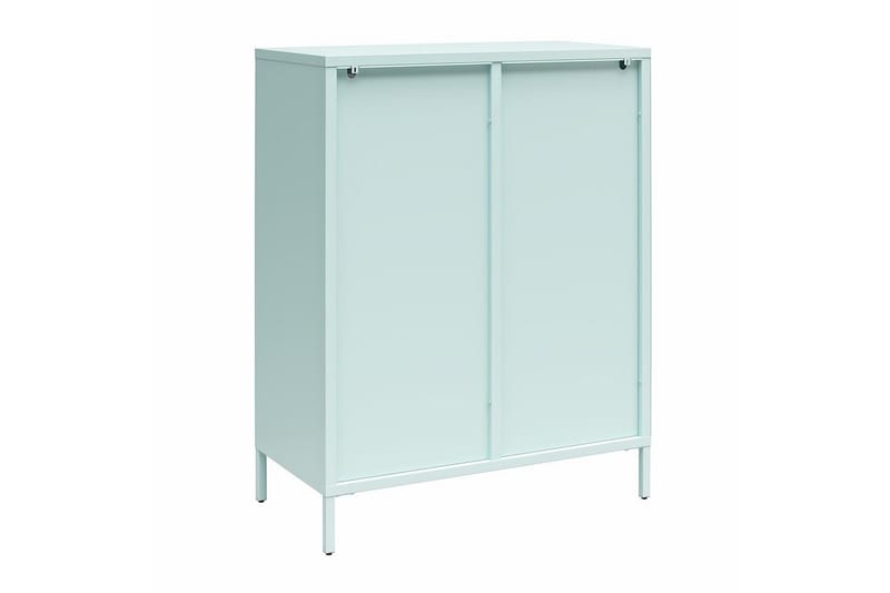 Medicinskåp Loft24 Skåp Luna 80x40x102 cm, Himmelsblå Light Blue,Blå - Förvaring - Skåp - Förvaringsskåp - Säkerhetsskåp - Medicinskåp