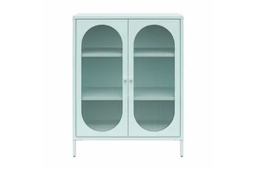 Medicinskåp Loft24 Skåp Luna 80x40x102 cm, Himmelsblå Light Blue,Blå - Förvaring - Skåp - Förvaringsskåp - Säkerhetsskåp - Medicinskåp