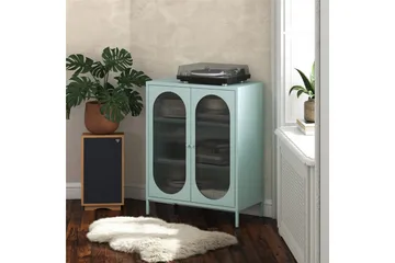 Medicinskåp Loft24 Skåp Luna 80x40x102 cm, Himmelsblå Light Blue,Blå - Förvaring - Skåp - Förvaringsskåp - Säkerhetsskåp - Medicinskåp