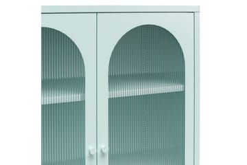 Medicinskåp Loft24 Skåp Luna 80x40x102 cm, Himmelsblå Light Blue,Blå - Förvaring - Skåp - Förvaringsskåp - Säkerhetsskåp - Medicinskåp