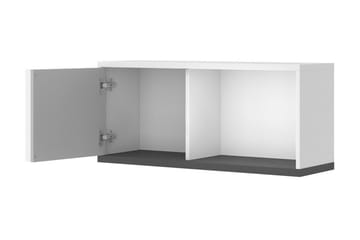 Metropolitan Highboard - Vit/Ljusgrå/Svart - Förvaring - Skåp - Förvaringsskåp