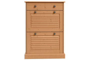 Mille Skoskåp 75x105 cm - Brun - Förvaring - Skåp - Förvaringsskåp