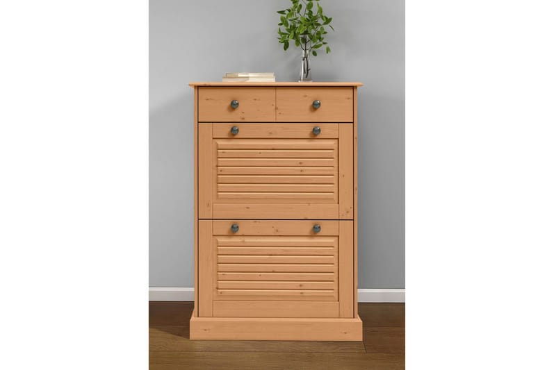 Mille Skoskåp 75x105 cm - Brun - Förvaring - Skåp - Förvaringsskåp