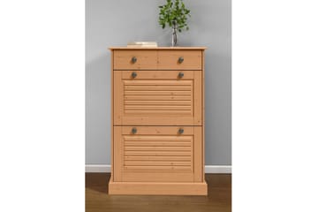 Mille Skoskåp 75x105 cm - Brun - Förvaring - Skåp - Förvaringsskåp