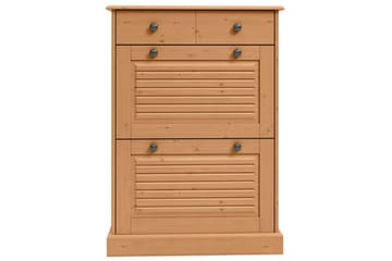 Mille Skoskåp 75x105 cm - Brun - Förvaring - Skåp - Förvaringsskåp