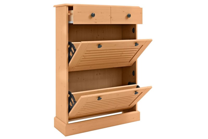 Mille Skoskåp 75x105 cm - Brun - Förvaring - Skåp - Förvaringsskåp